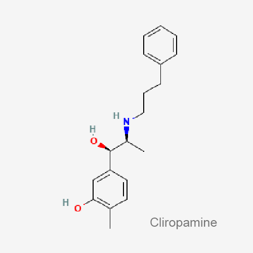 Структурная формула Клиропамин