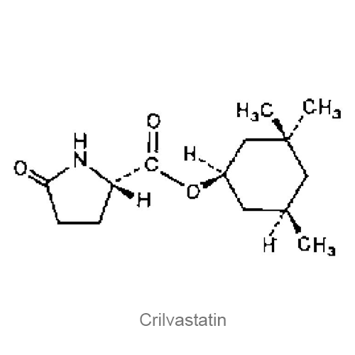 Структурная формула Крилвастатин
