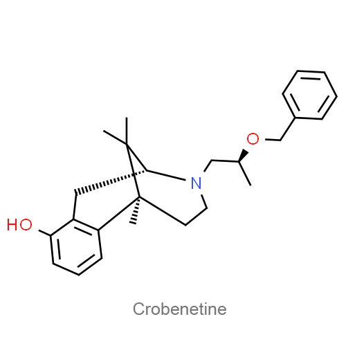 Структурная формула Кробенетин