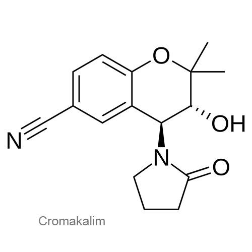 Структурная формула Кромакалим