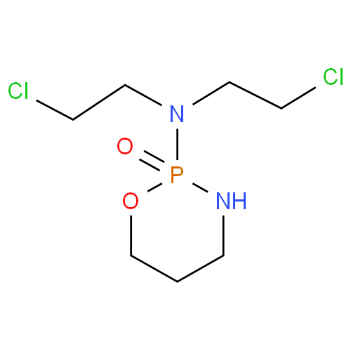 Циклофосфамид структурная формула