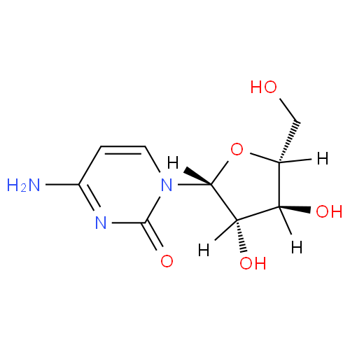 Цитарабин структурная формула