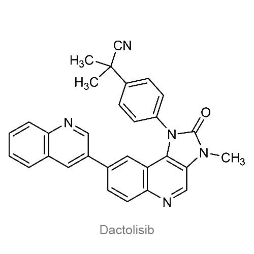 Структурная формула Дактолисиб