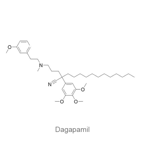 Структурная формула Дагапамил