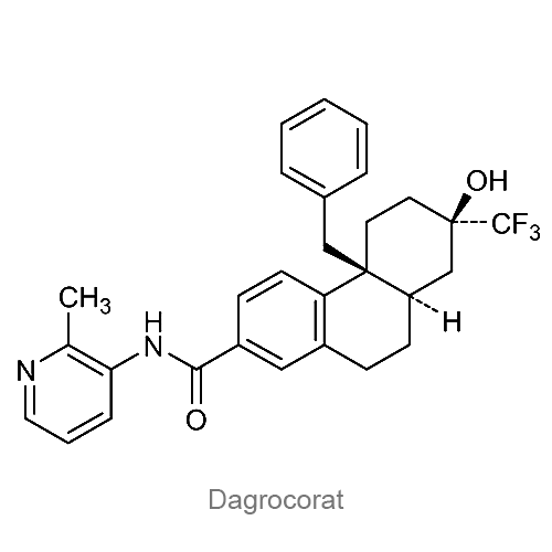 Структурная формула Дагрокорат