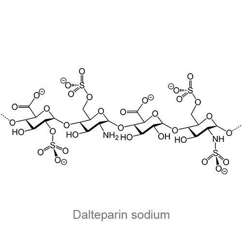 Структурная формула Далтепарин натрия