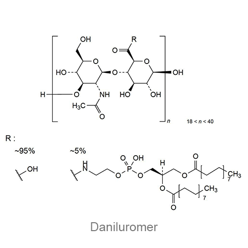Структурная формула Данилуромер