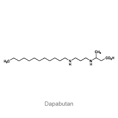 Структурная формула Дапабутан