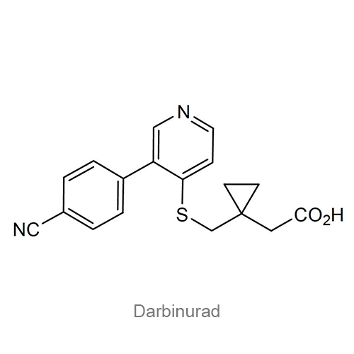 Структурная формула Дарбинурад