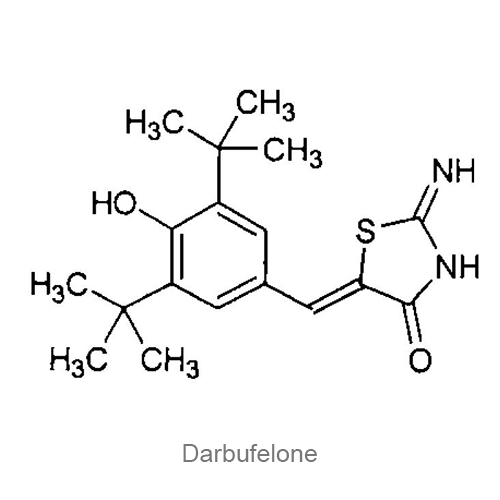 Структурная формула Дарбуфелон