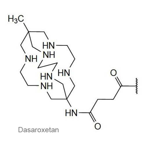 Структурная формула Дасароксетан
