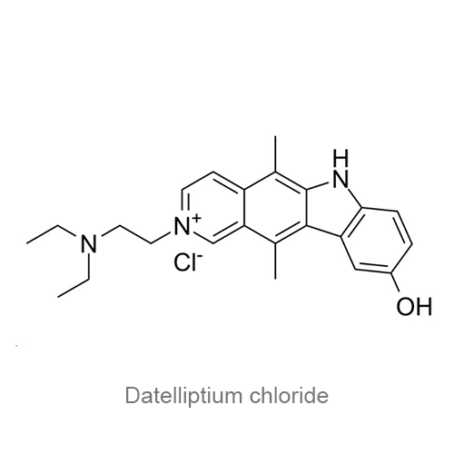 Структурная формула Дателлиптия хлорид