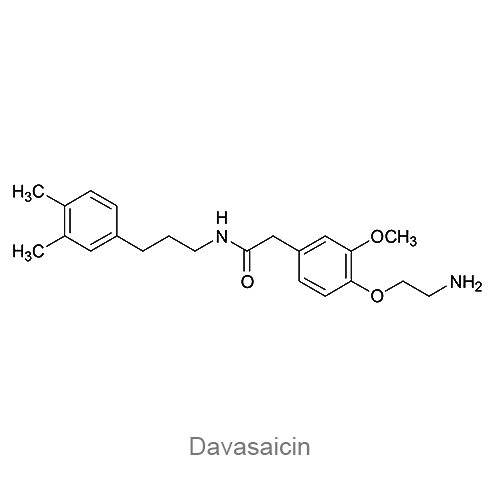 Структурная формула Давасаицин