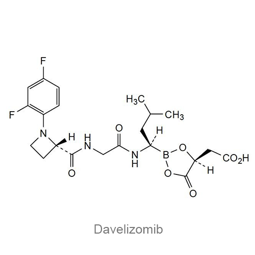 Структурная формула Давелизомиб