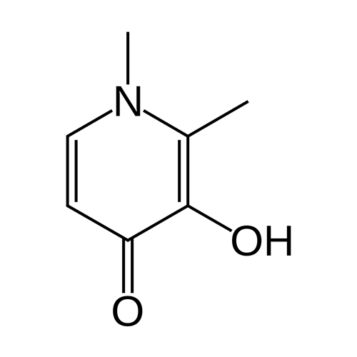 Структурная формула Деферипрон