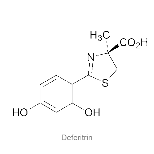 Структурная формула Деферитрин