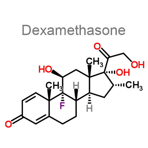Дексаметазон + Неомицин + Полимиксин B + Фенилэфрин структурная формула