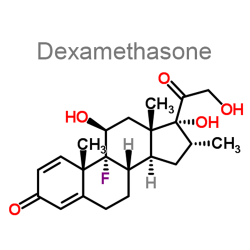 Дексаметазон + Неомицин структурная формула
