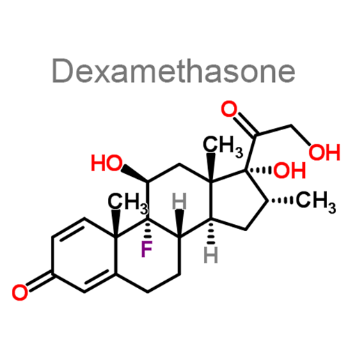 Дексаметазон + Тобрамицин структурная формула