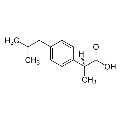 Структурная формула Дексибупрофен