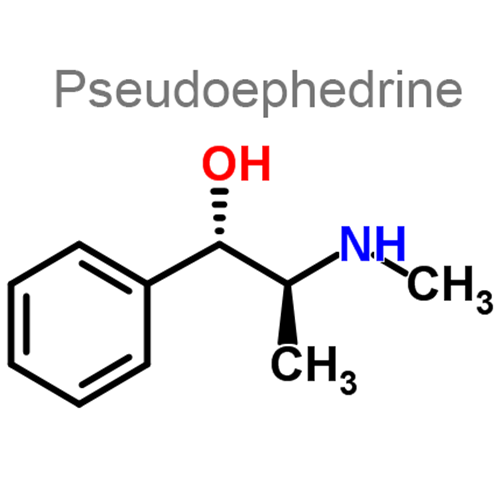 Структурная формула 3 Декстрометорфан + Парацетамол + Псевдоэфедрин + Хлорфенамин