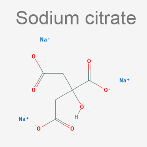 Структурная формула 3 Декстроза + Калия хлорид + Натрия хлорид + Натрия цитрат