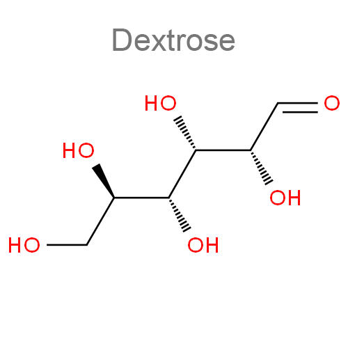 Структурная формула Декстроза + Калия хлорид + Натрия хлорид + Натрия цитрат