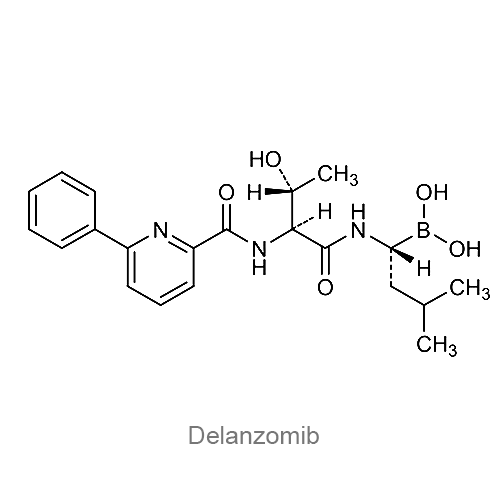 Структурная формула Деланзомиб