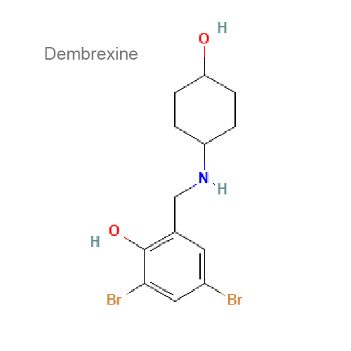 Структурная формула Дембрексин