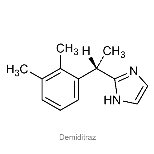 Структурная формула Демидитраз