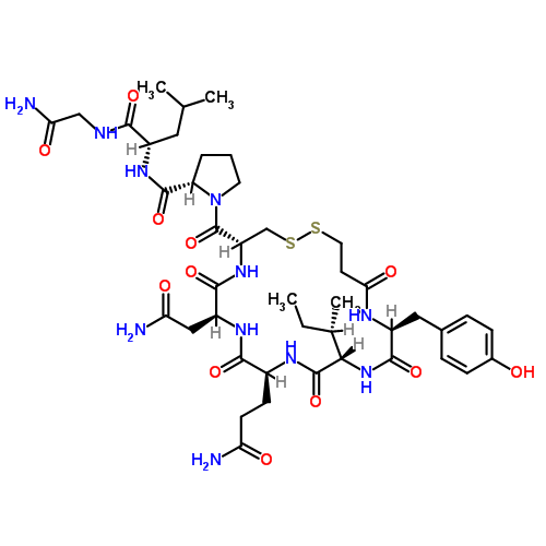 Структурная формула Демокситоцин