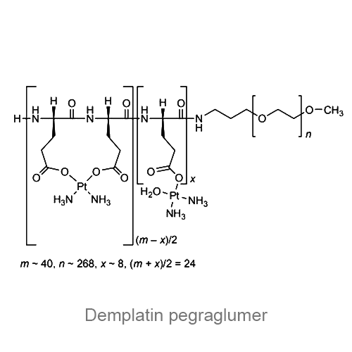 Демплатин пэграглумер структурная формула
