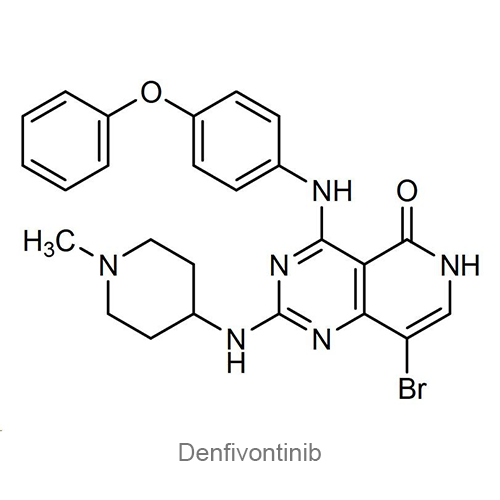 Денфивонтиниб структурная формула