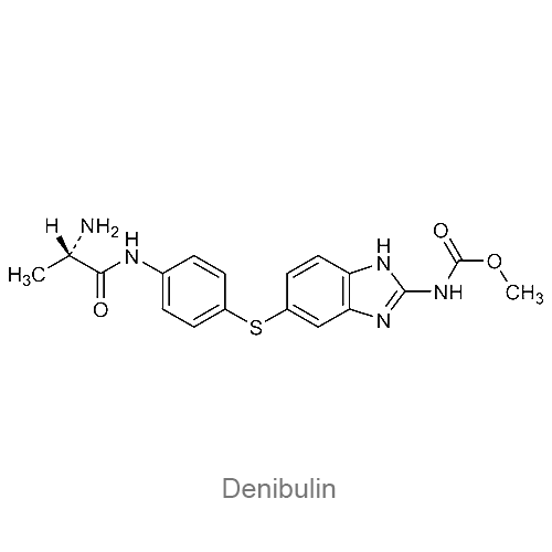 Структурная формула Денибулин