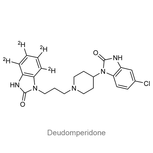 Структурная формула Деудомперидон
