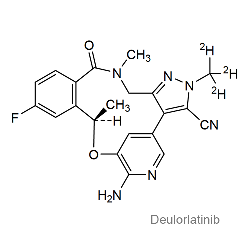 Деулорлатиниб структурная формула