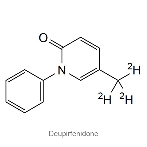 Дейпирфенидон структурная формула