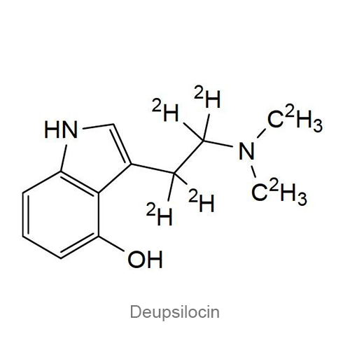 Структурная формула Деупсилоцин