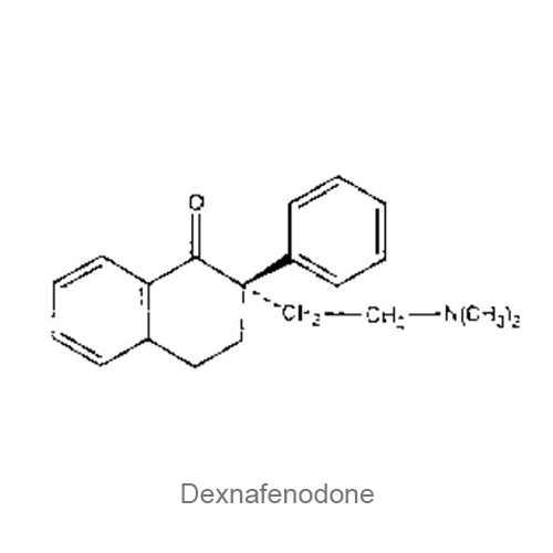 Структурная формула Декснафенодон