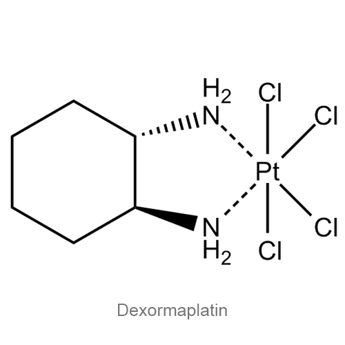 Структурная формула Дексормаплатин