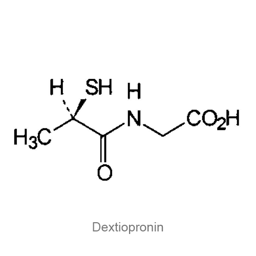 Структурная формула Декстиопронин