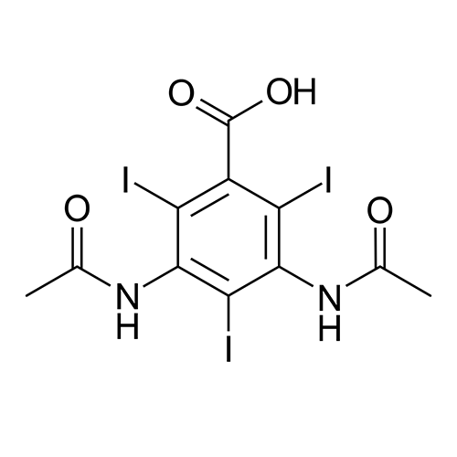 Структурная формула Диатризоевая кислота