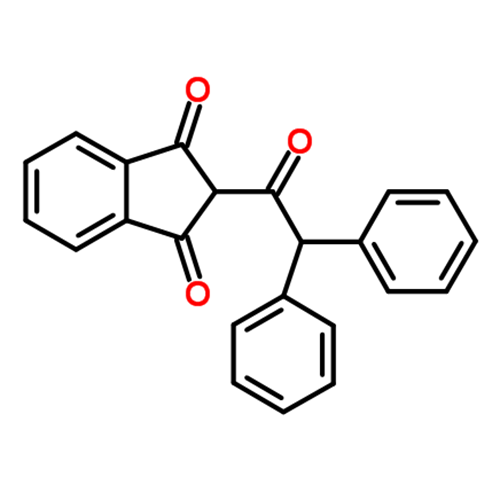 Дифенацин структурная формула