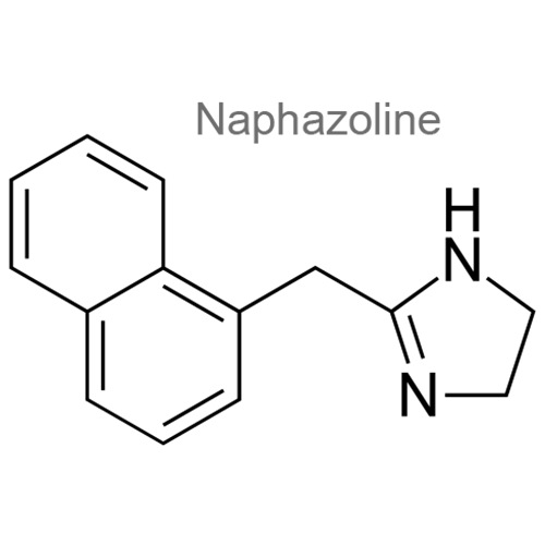 Дифенгидрамин + Нафазолин + Цинка сульфат структурная формула 2