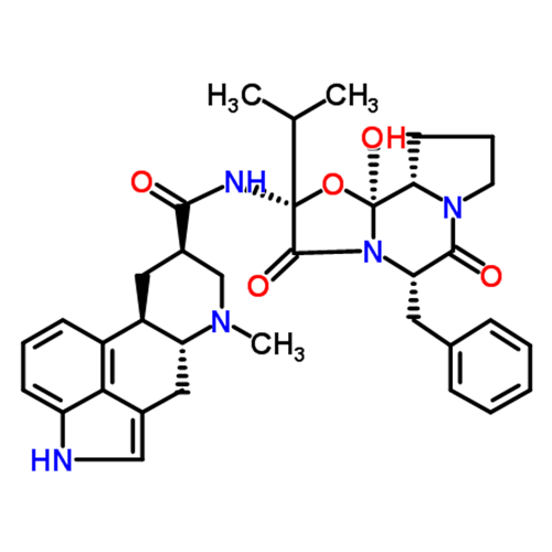 Структурная формула Дигидроэргокристин