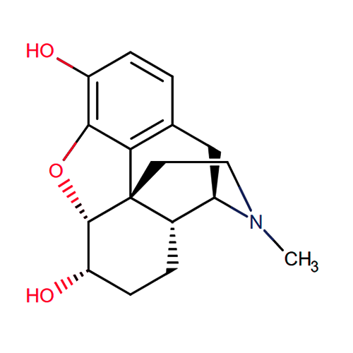 Дигидроморфин структурная формула