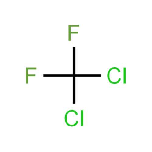 Дихлордифторметан структурная формула