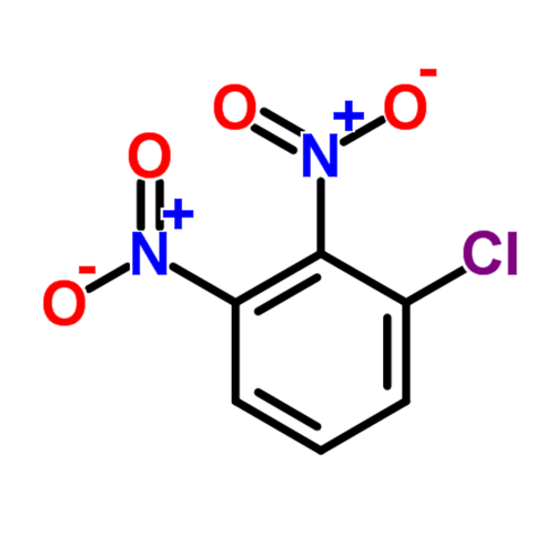Структурная формула Динитрохлорбензол