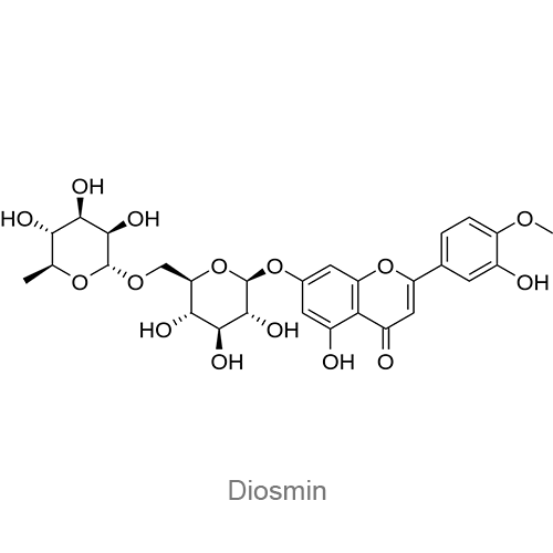 Структурная формула Диосмин