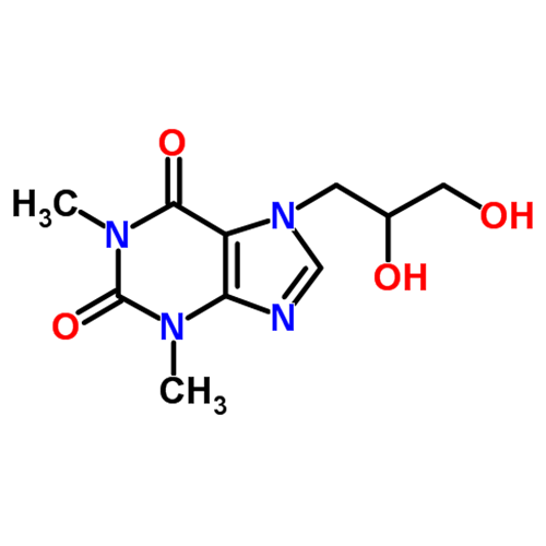 Дипрофиллин структурная формула